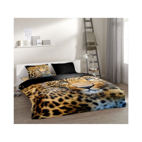 Obliečky Leopard Multi, 140x200 cm-image-1
