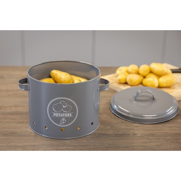 Oceľová dóza na zemiaky Secret Du Potager – Esschert Design-image-1