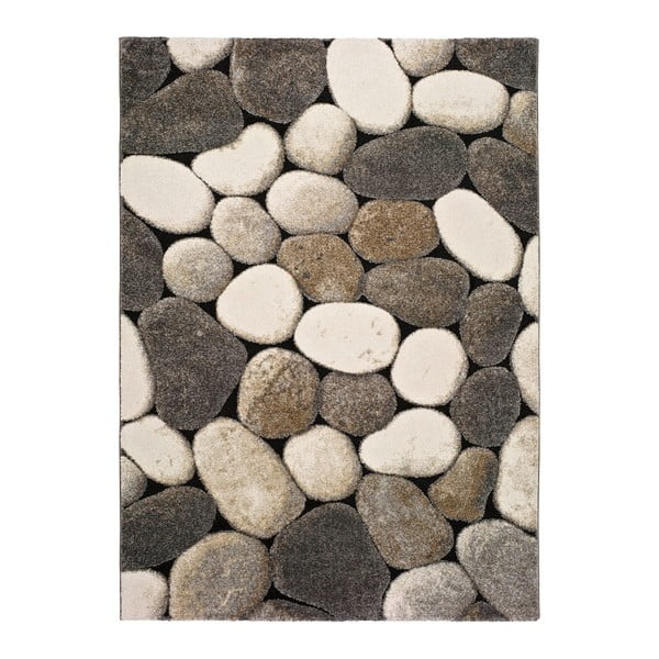 Sivý koberec Universal Pebble, 60 × 120 cm