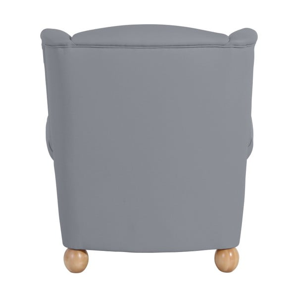 Sivé kreslo ušiak Max Winzer Monarch Gray-image-3