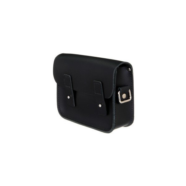 Čierna kožená kabelka Brix + Bailey Mini-image-1