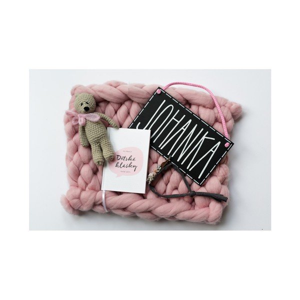 Ružový zápisník so záložkou na detské hlášky Bloque.-image-4