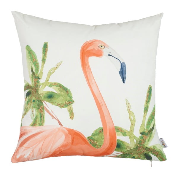 Obliečka na vankúš Mike & Co. NEW YORK Flamingo Paradiso, 43 × 43 cm