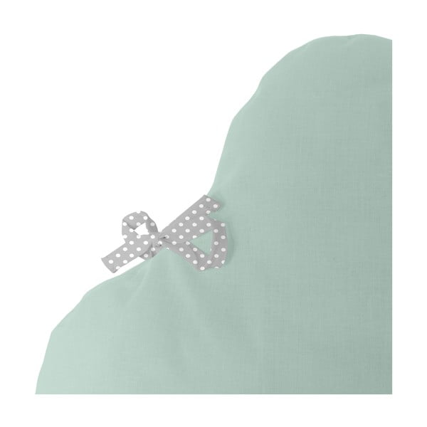 Mentolovozelený bavlnený mantinel do postieľky Mr Fox. Nube, 60 x 40 cm-image-3