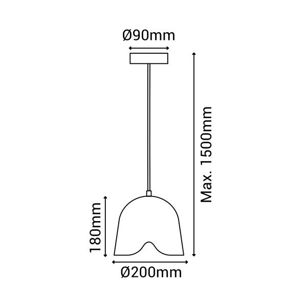 Biele závesné svietidlo SULION Paris, výška 150 cm-image-4