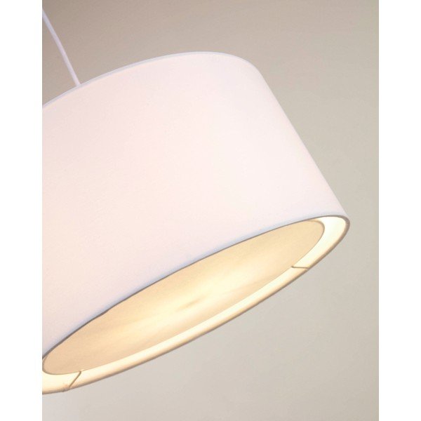 Biele tienidlo ø 40 cm Santana – Kave Home-image-1