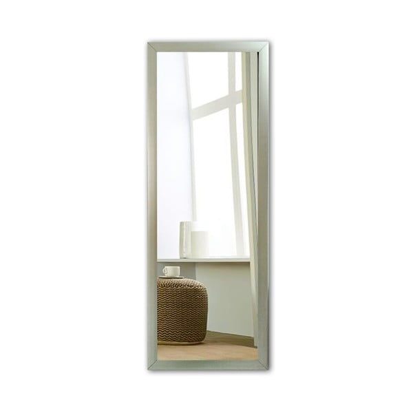 Nástenné zrkadlo s rámom v striebornej farbe Oyo Concept, 40 x 105 cm