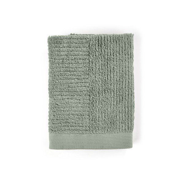 Zelený froté bavlnený uterák 50x70 cm Classic – Zone