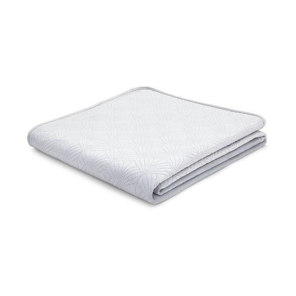 Sivý pléd na dvojlôžko 220x230 cm Art Deco Pearl - Catherine Lansfield-image-2