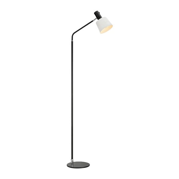Čierno-biela voľne stojacia lampa Markslöjd Bodega