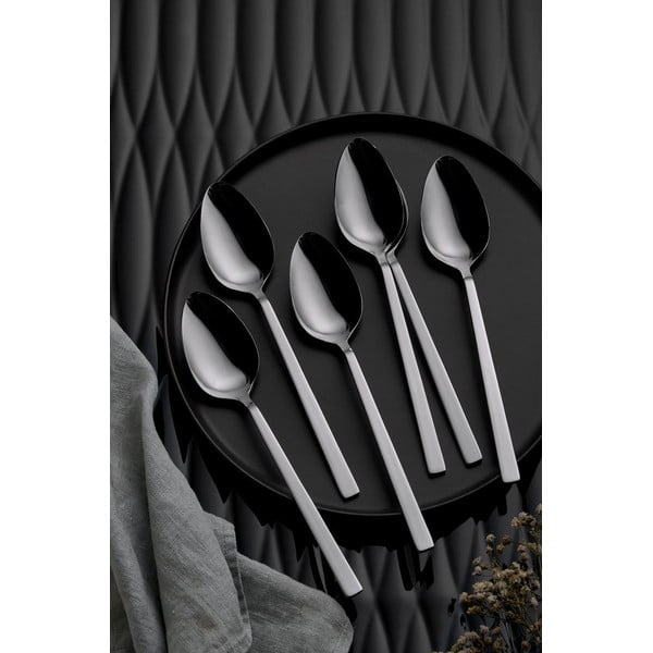Antikoro príbor v striebornej farbe 36 ks – Hermia-image-2