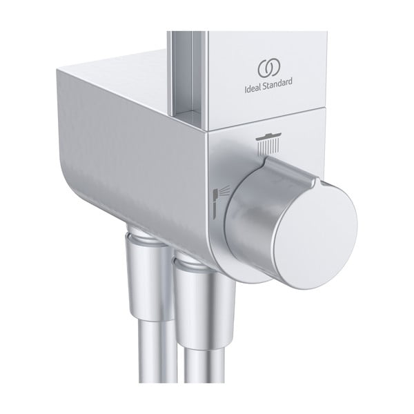 Kovová sprchová súprava v matne striebornej farbe 110 cm ALU+ – Ideal Standard-image-2