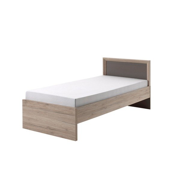Hnedý rám postele Vipack Emma, 200 × 90 cm-image-1