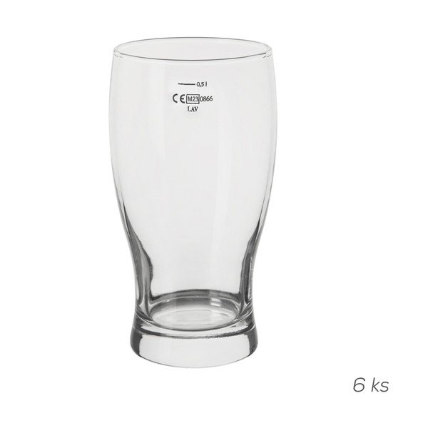 Poháre v súprave 6 ks 500 ml Belek – Orion-image-2