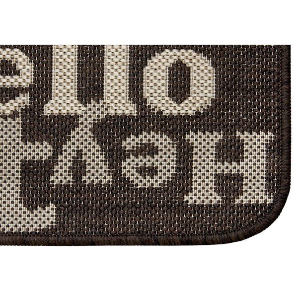 Hnedá rohožka Hanse Home Weave Bonjour, 50 x 80 cm-image-1