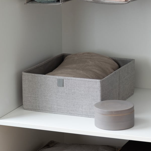 Sivý úložný box Compactor Oxford, 56 x 36 cm-image-1