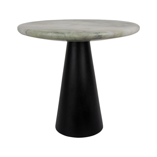 Mramorový okrúhly odkladací stolík ø 40 cm Force – Leitmotiv