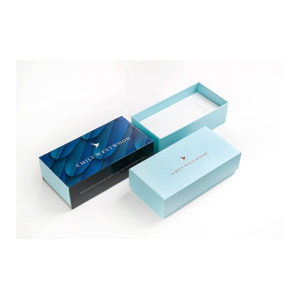 Dámske hodinky s antikoro čiernym remienkom Emily Westwood Miliya-image-1