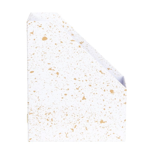 Organizér na dokumenty v zlato-bielej farbe Bigso Box of Sweden Estelle-image-3