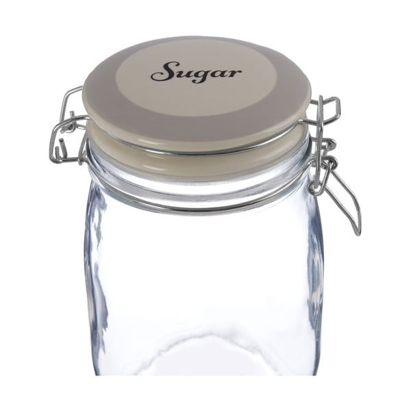 Sklenená dóza na cukor Grocer – Premier Housewares-image-4