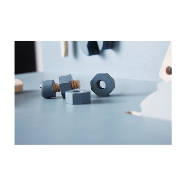 Detská sada drevených súčiastok Flexa Play Toolbox-image-1