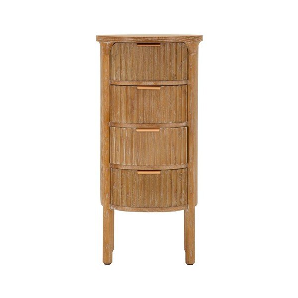 Skrinka z jedlového dreva v prírodnej farbe 38x82x33,5 cm Gothenburg – Mauro Ferretti