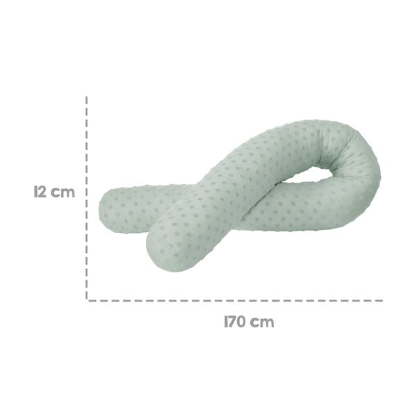 Zelený dojčiaci vankúš Lil Planet – Roba-image-4