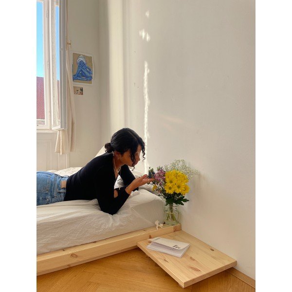 Nočné stolíky v súprave 2 ks v prírodnej farbe Dock – Karup Design-image-3