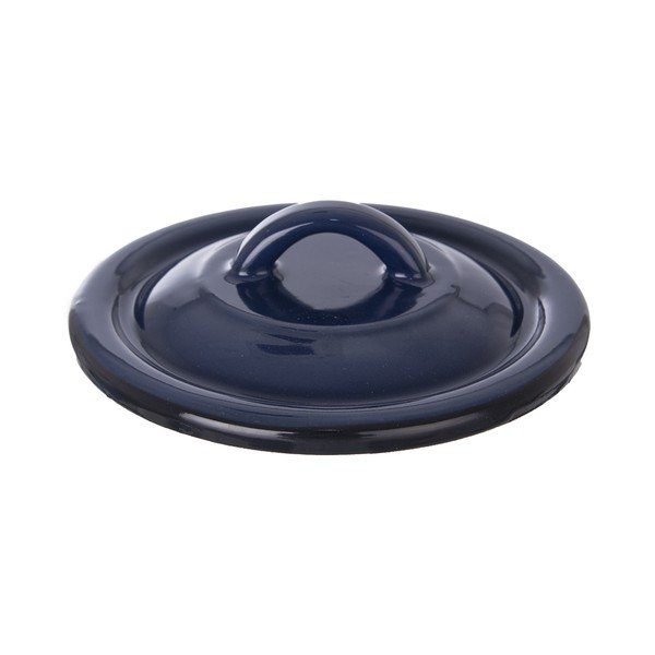 Modrá smaltovaná pokrievka Orion, ⌀ 14 cm