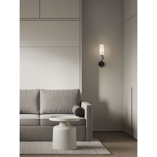Matne čierne kamenné nástenné svietidlo Filomena – Nova Luce-image-1