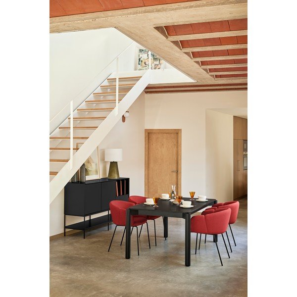 Čierna komoda 166x98x45 cm Platt – Teulat-image-2