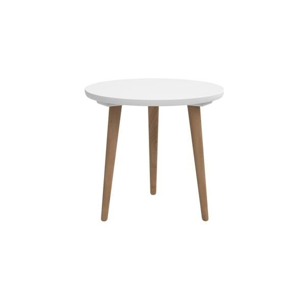 Stôl D2 Bergen, 45 cm, biely