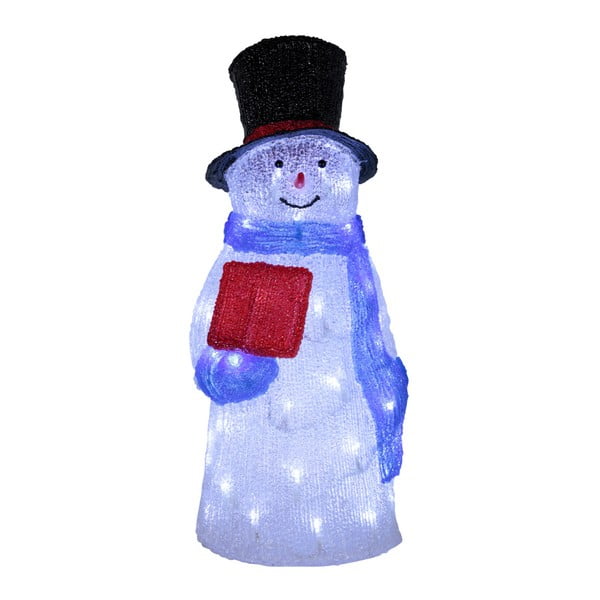 Svietiaca LED postavička Best Season Snowman