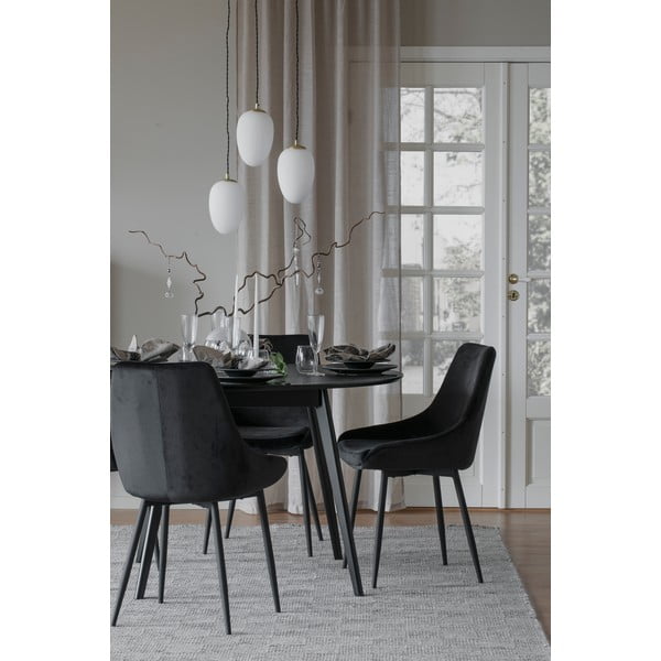 Tmavosivé jedálenské stoličky v súprave 2 ks Sierra – Rowico-image-1