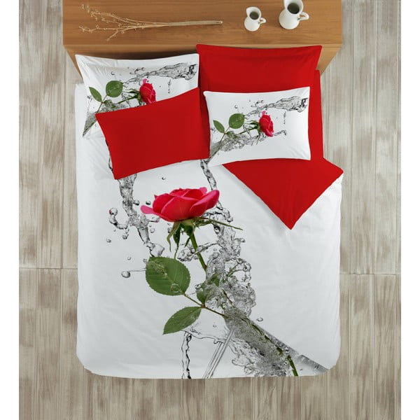 Obliečky s plachtou Red Rose, 200x220 cm
