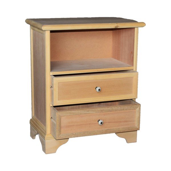 Hnedý nočný stolík Evergreen Houso Sleeper-image-2