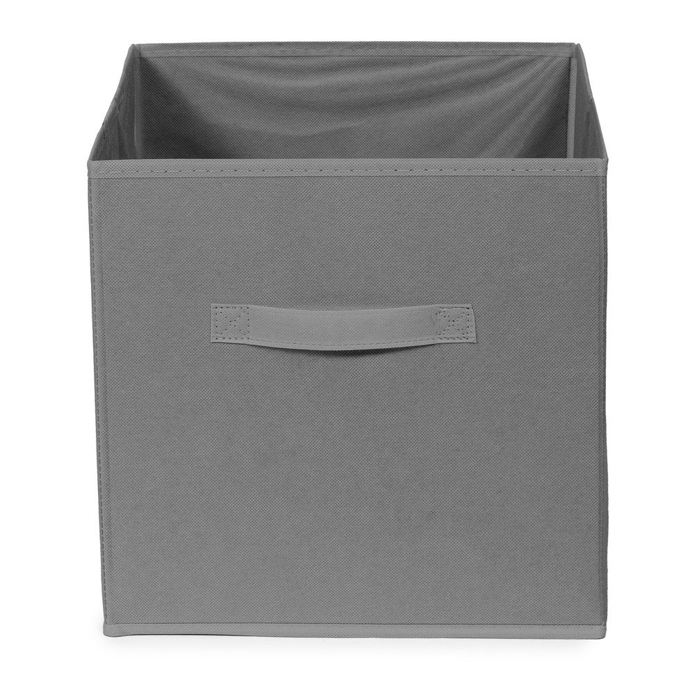 Tmavošedý plastový úložný box 31x31x31 cm – Compactor