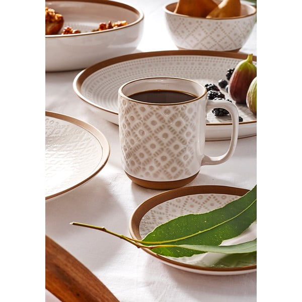 Biely hrnček z kameniny 450 ml Intrinsic – Ladelle-image-1