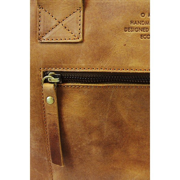 Hnedá kožená vintage kabelka O My Bag Madam Rose-image-4