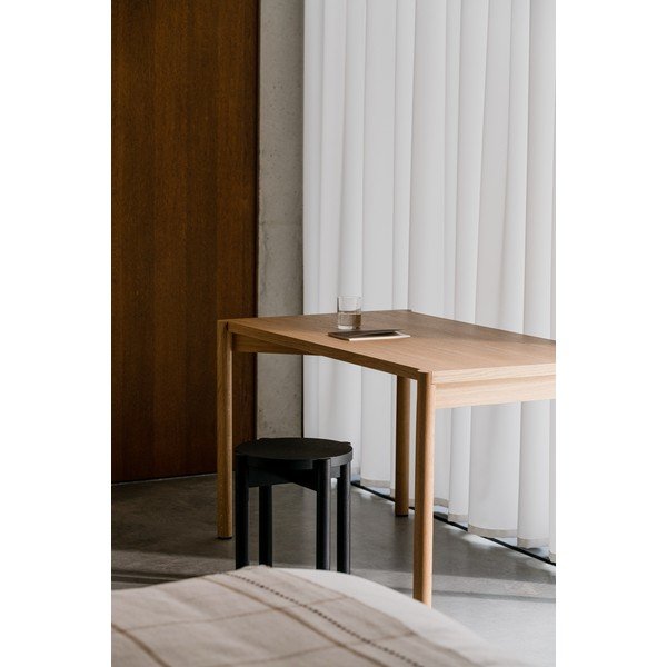 Čierna stolička z bukového dreva Hopp – noo.ma-image-2