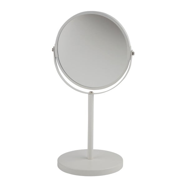 Sivé kozmetické stolové zrkadlo Galzone