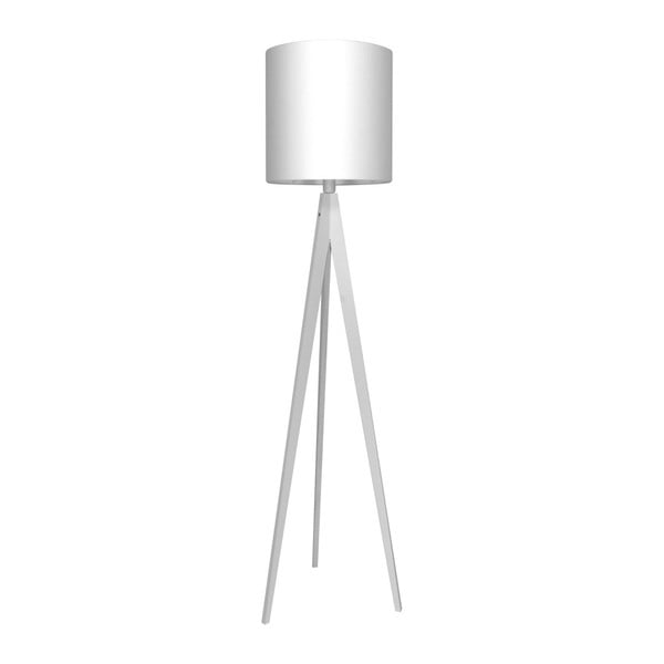 Biela stojacia lampa 4room Artist, biela lakovaná breza, 158 cm