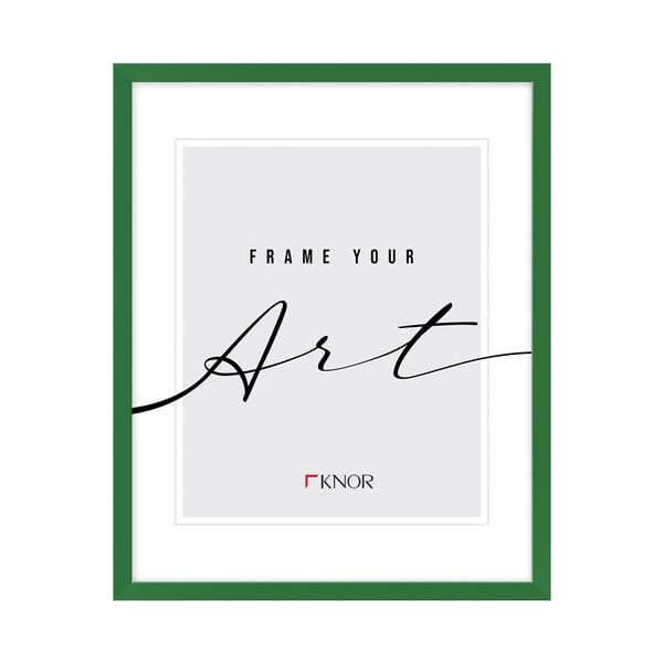 Zelený rámček na stenu 32x42 cm – knor-image-1