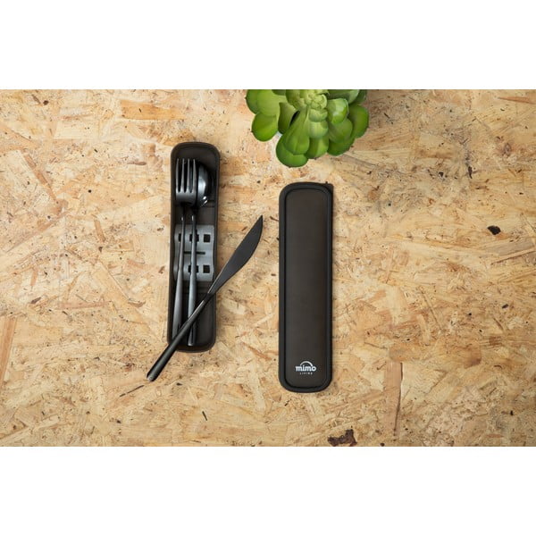 Čierny antikoro príbor 3 ks Mimo – Premier Housewares-image-4