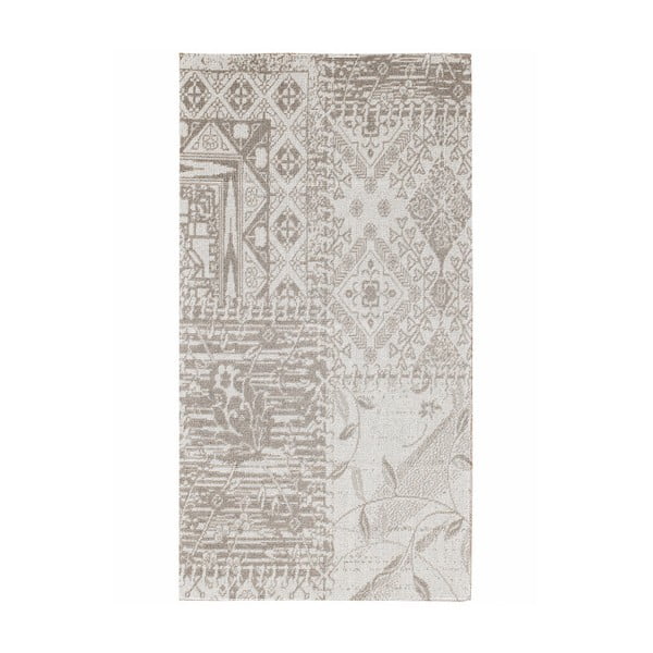 Béžový koberec Magenta Patchwork, 80 x 150 cm