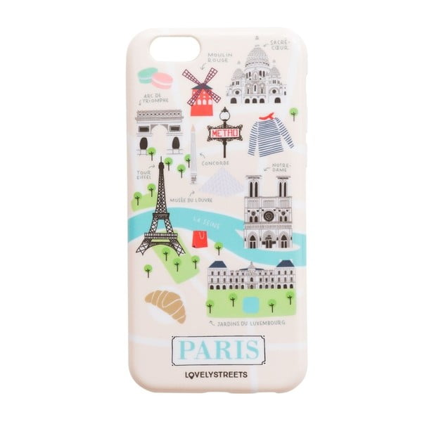 Farebný obal na iPhone 6/6S Mr. Wonderful Paris