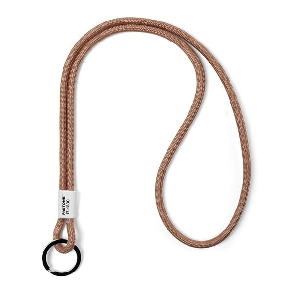Svetlohnedé pútko na kľúče Mocha Mousse 17-1230 – Pantone