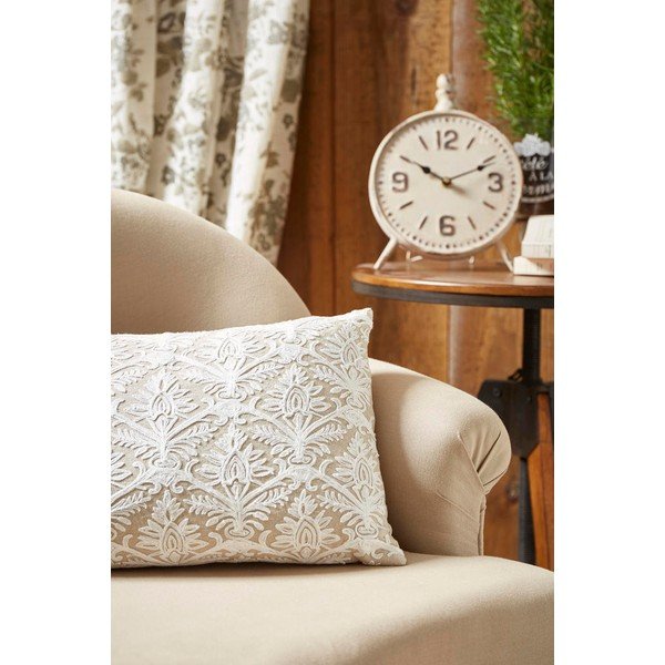 Krémovobiele kreslo Chambray - Comptoir de Famille-image-2