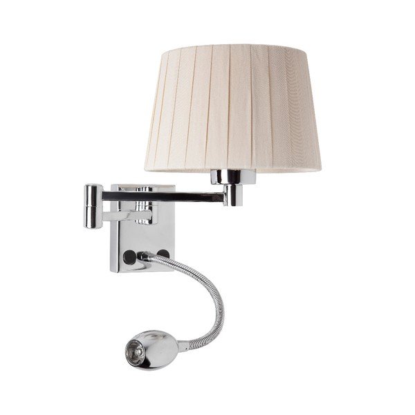 Nástenná lampa v striebornej farbe SULION Combo-image-4