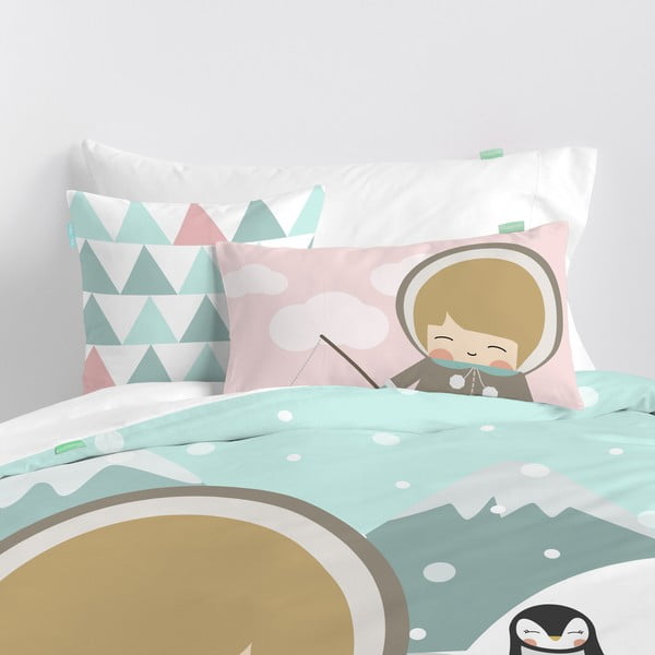 Obliečka na vankúš z čistej bavlny Happynois Skymo Day, 50 × 30 cm-image-1